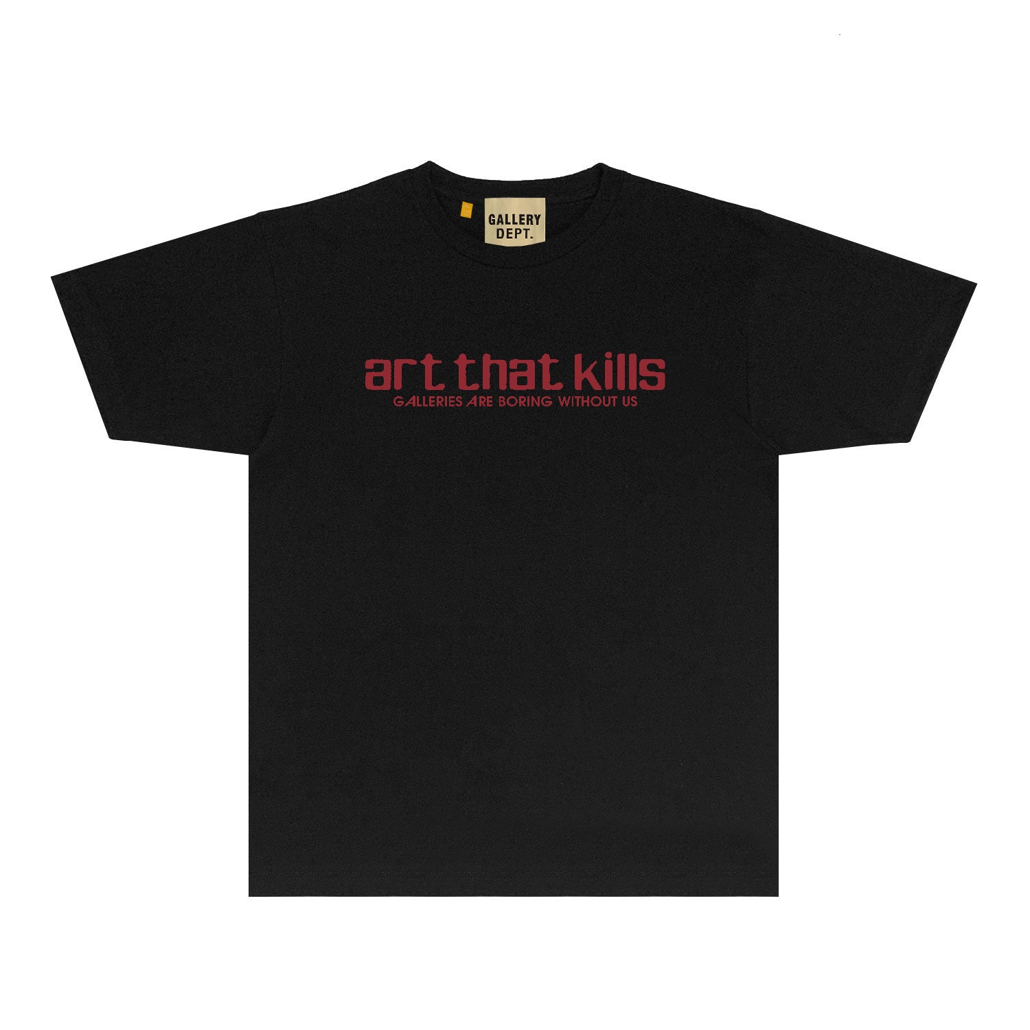 Gallery Dept T Shirt Retro Printed Loose Short-Sleeved Shirt